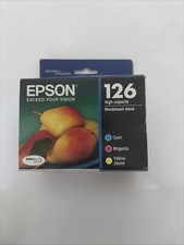 Epson 126 T126120-BCS Black/Cyan/Magenta/Yellow Ink Cartridges - EXP picture