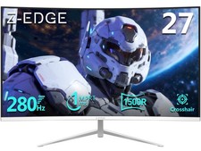 Z-EDGE UG27P-White 27 inch 1080P  1920x1080 280Hz 1 ms Curved Gaming Monitor picture