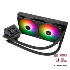 FW 240 SE ARGB Black-AIO CPU Liquid Cooler,IPS LCD Screen with 320 * Black-240 picture