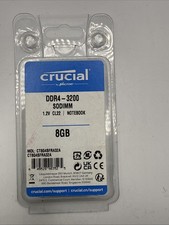 Crucial 8GB (1 x 8GB) PC4-25600 (DDR4-3200) Memory (CT8G4SFS832A) picture