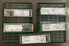 Lot of 10, 128GB Major Brands M2 2280 SSD SATA Solid State Drive. WORKING picture