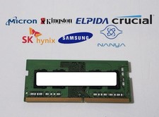 Lot of 5 Major Brand 8 GB DDR4-2400 PC4 1Rx8 1.2V SO-DIMM Laptop RAM  picture