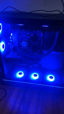 Custom/Whitebox Custom Gaming PC Desktop Tower, Black, RGB Lighting picture