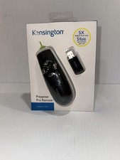 Kensington Presenter Pro Remote Control Black Wireless Ergonomic w/ Green Laser picture
