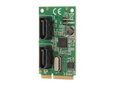SYBA 2-Port SATA 6G Card, Mini PCI-Express Form Factor, non-RAID, ASM1061 picture