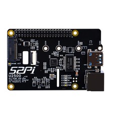M.2 NVMe SSD Plus 2.5G Ethernet Adapter for Raspberry Pi 5, W01 U2500 Hat wit... picture