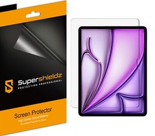 3X Supershieldz Clear Screen Protector for iPad Air 13 inch (2024-2026) picture