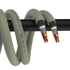 1 Meter Viborg VP1707 Flat LV Copper Bulk Power Cable HiFi Audio Power Cord DIY picture