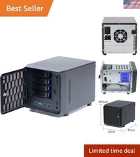 4 + 1 Bay DIY NAS Case - Ultimate Alloy Steel Storage Enclosure for Modern Needs picture