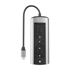 1x SSD Enclosure USB HUB 6 in 1 TypeC USB 3.0 Hub USB Type C to HDMI PD Adapter picture