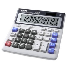 12 Digit Desk Calculator - Desktop Calculator with Extra Large 4.9