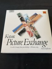 Vintage Kodak Picture Exchange Access Software Macintosh 1993 V1.0 Complete Box picture