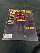 INTERFACE MAGAZINE VINTAGE SEP 1980 RARE LAST ONE  picture