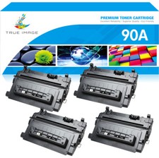 4PK CE390A 90A Black Toner Compatible With HP LaserJet M4555 MFP 600 M601 M602 picture