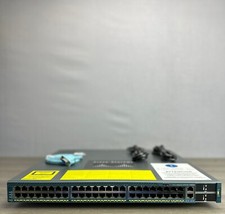 Cisco WS-C4948-10GE-E  Catalyst 4948 48 Port Gigabit Switch - Same Day Shipping picture