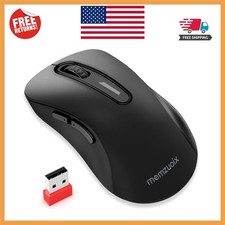 Soundless Wireless USB Mouse - 1400 DPI, Lightweight, Perfect for Laptops & PCs picture