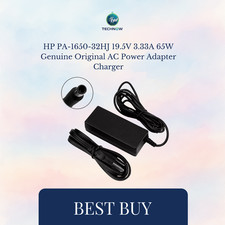HP PA-1650-32HJ 19.5V 3.33A 65W Genuine Original AC Power Adapter Charger picture
