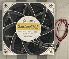 Sanyo Denki SanAce120L  9LG1224A1002 Fans_2 Pcs picture