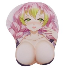 Anime 3D Wrist Rest Mouse Pad ,Made of Natural Silicone, Beauty Character Theme picture