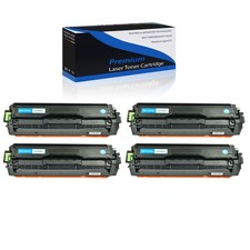 4PK CLT-C504S 504 Cyan Toner Cartridge for Samsung CLP-415NW CLP-4195FW Printer picture