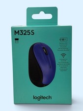 New Logitech M325S Wireless Mouse Purple Compact Portable USB-A 18-Month Battery picture