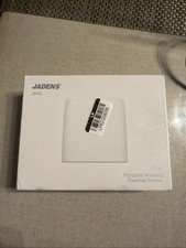 JADENS - JD-21 Portable Wireless Thermal Printer - White - NEW SEALED picture