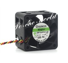 For SUNON GM1204PQV1-8A 40*40*28mm 4028 DC 12V 2.8W 3 wires Maglev Cooling Fan picture