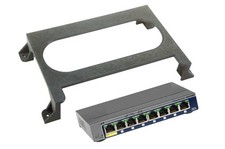 Wall Mount Holder Bracket for NetGear GS108TV2, GS108T, GS108 V3, GS108E Switch picture