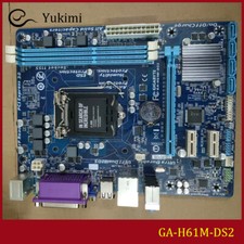 FOR GIGABYTE GA-H61M-DS2 DDR3*2 LGA1155 16GB VGA Micro ATX Motherboard Test OK picture