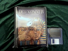 Amiga Manual and Disks Deluxe Paint IV picture