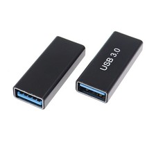 1Pcs USB 3.0 Type A Female to Female Adapter Coupler Gender Changer Connector picture