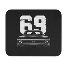 1969 Chevy Nova SS Mouse Pad Classic Muscle Car Desk Mat Gift for Car Fans picture