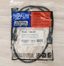 Tripp Lite 3' DisplayPort to HDMI Adapter Cable / New In Packaging picture