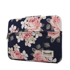 Canvaslife White Rose Pattern 13 inch Canvas 13 inch/13.3 inch, picture