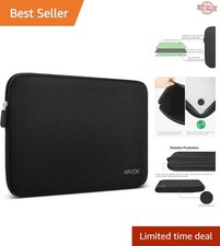 Fashionable Water-Resistant Laptop Sleeve for 17 Inch Laptops - Modern Design picture