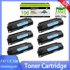 6PK FX-11 CRG106 Toner Cartridge For Canon 106 Imageclass MF6590 MF6595 MF6580 picture