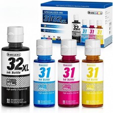 Ink Bottle Refill Set for HP Smart Tank 7600 7300 5000 6000 Printers - Black CMY picture