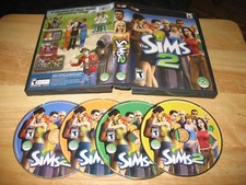 The Sims 2 PC 4 CD-ROMs Electronic Arts EA Games 2004 for Windows 98/Me/2000/XP picture