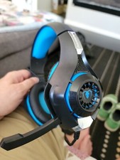 Blue Beexcellent GM-1 Gaming Headset Pro With Mic XBOX One PS4 Microphone picture