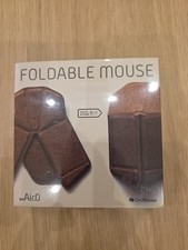 Mouse Origami Portable Mouse Wireless Compact OriMouse Brown myAir.0 New picture