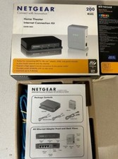 NETGEAR Home Theater internet connection kit XAV1004 w/ Av/ethernet adapter picture