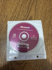 Microsoft Greetings Workshop Hallmark Quality CD Software (1996) Windows 95 picture