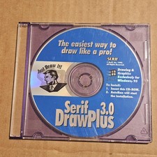 Serif DrawPlus 3.0 PC CD-ROM Drawing & Graphics Software Windows 95 picture