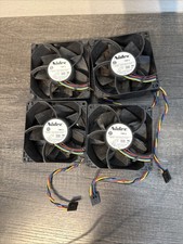 Lot of 4 Nidec 92mm Cooling Fans H92C12BUA7-07A02 12V 0.8A 4-Pin picture