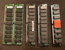 Vintage 72 Pin SIMM RAM Lot 5x Kingston USA Panasonic Toshiba Retro PC Memory picture