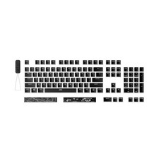 HyperX Pudding Keycaps 2 - Full Key Set - PBT - 112 Keys - Black picture