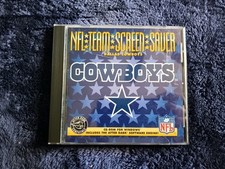 NFL Team screen Saver Dallas Cowboys CD Rom For Windows Vintage  90s  picture