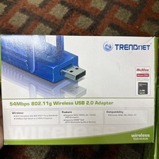 Trendnet 54mbps 802.11  Wireless G  USB 2.0 Adapter.  TEW-424UB picture
