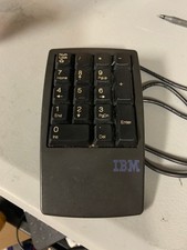 IBM Model No KU-9880 Number Pad 10 Key Keypad Keyboard Black Tested USB picture