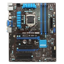 Intel B75 LGA 1155 Socket Motherboard for MSI B75A-G43 MS-7758 picture